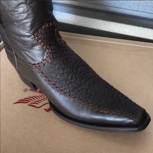 Rudel Boots Elíseo torobuck Choco cowboy